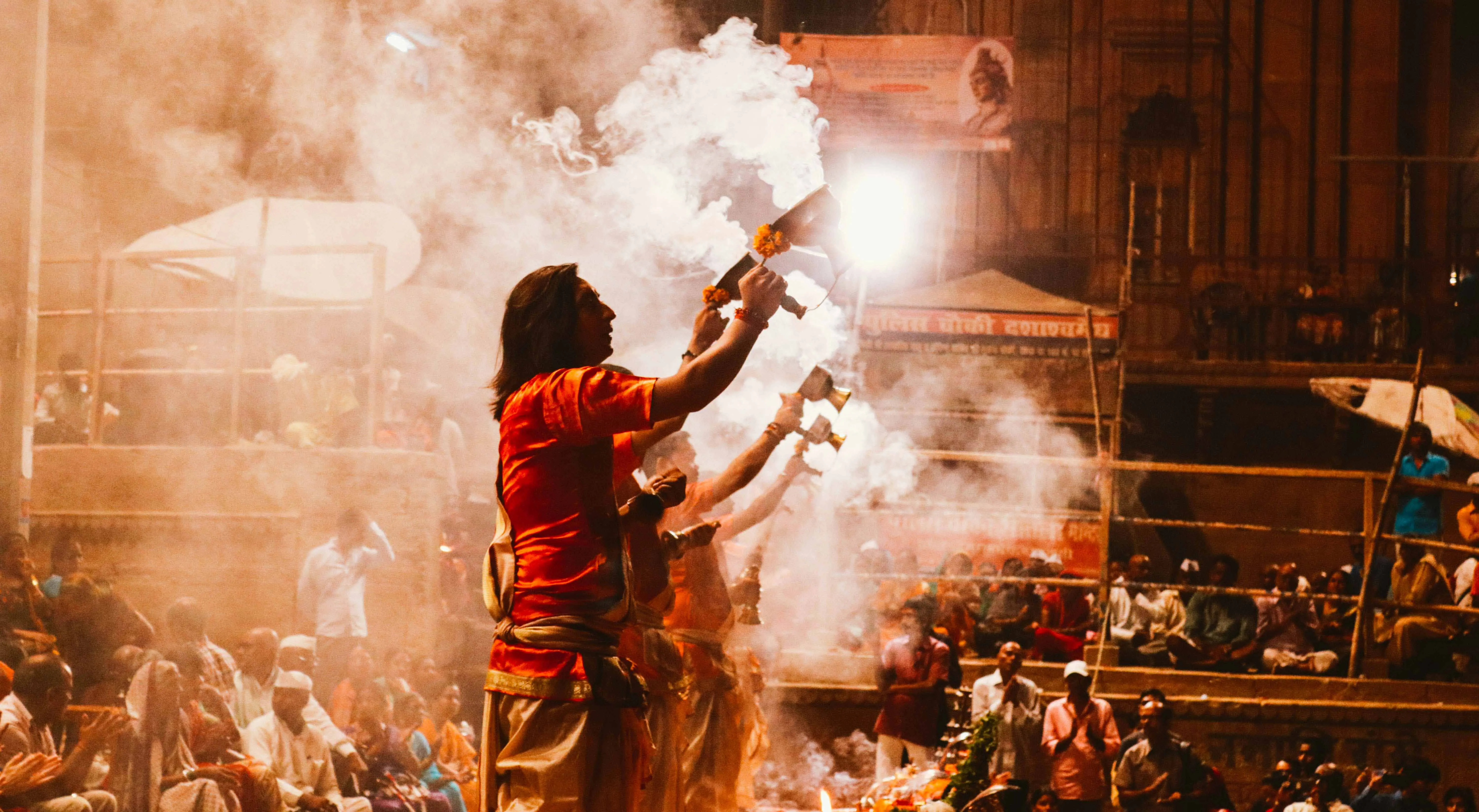 varanasi gangaarti ganga india