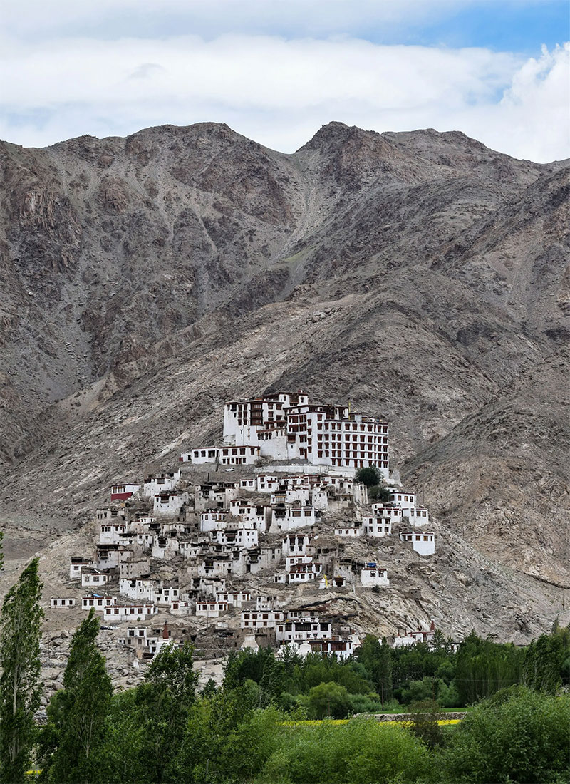 Himalayan Monastery on Mountain