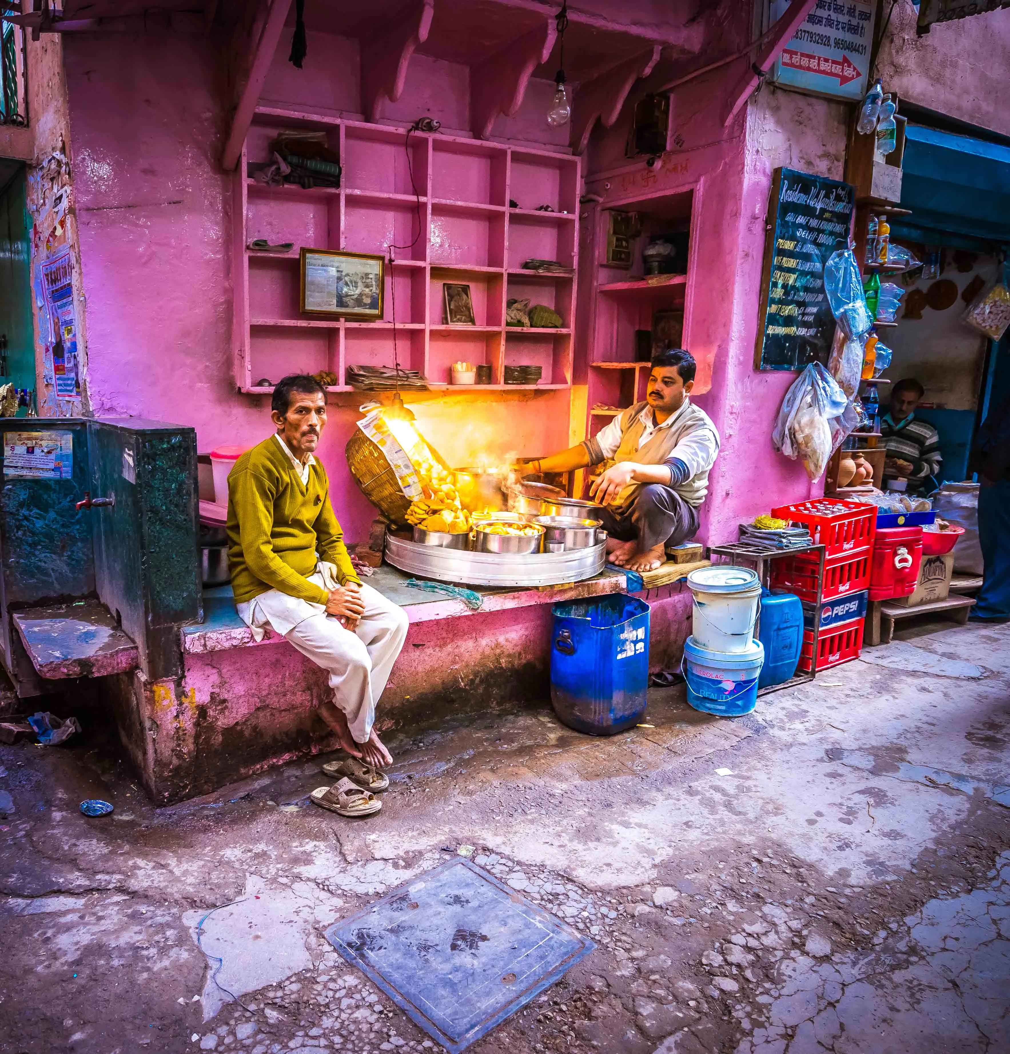 Old Delhi India – Heritage Market Scene